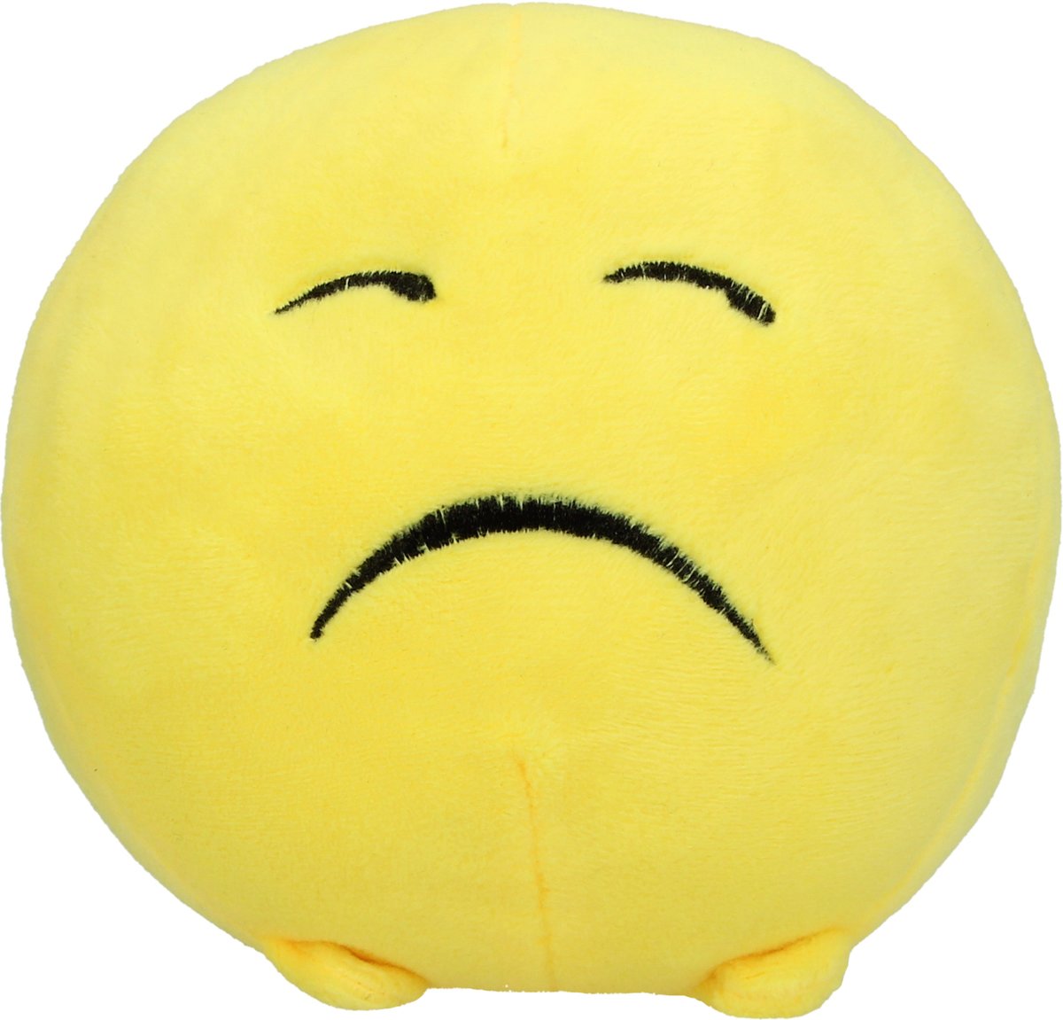 Toyworld Emoji Pluchen Knuffel Verdrietig – 11x11x12cm | Emoticons | Speelgoed | Kinderen